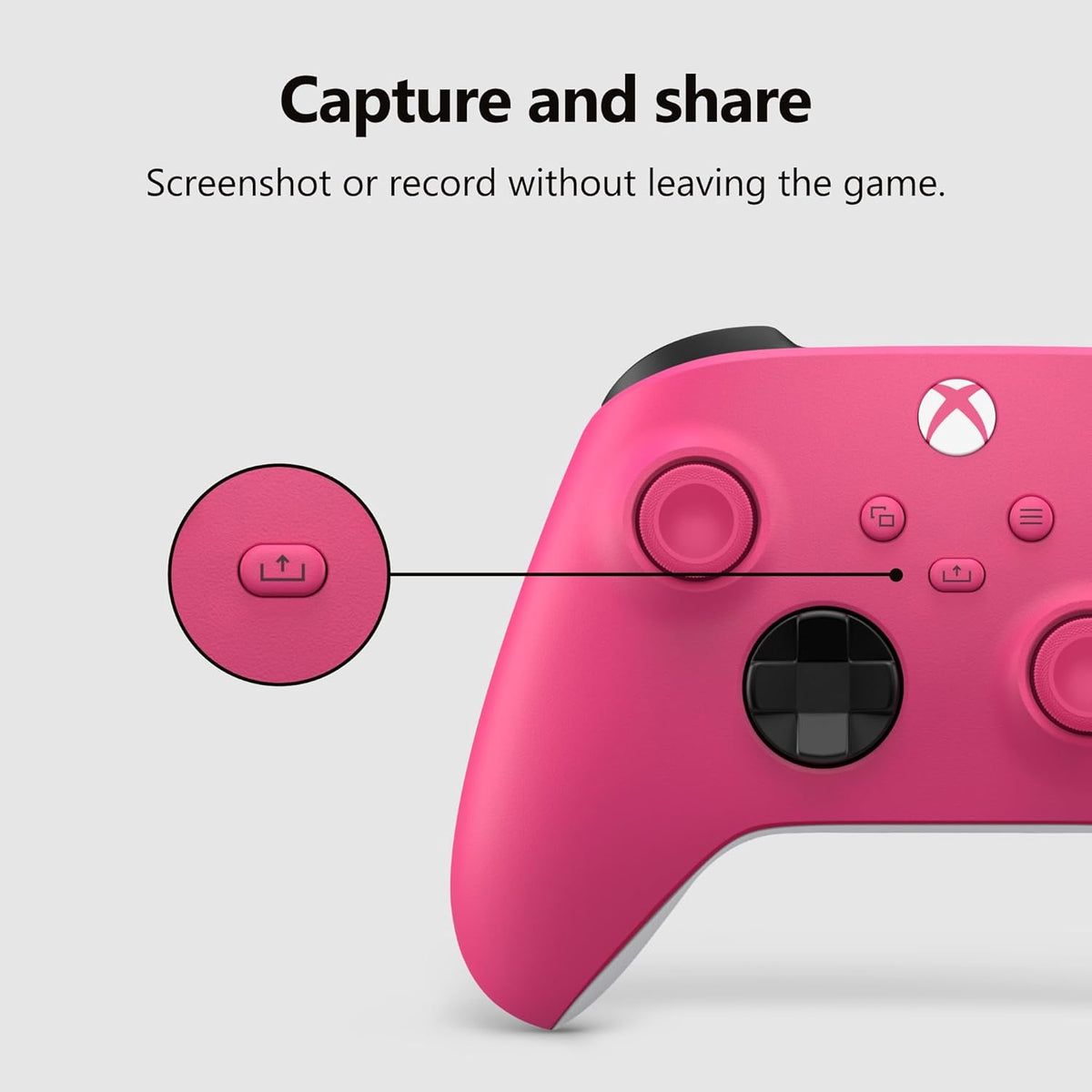 Xbox Wireless Gaming Controller | Deep Pink